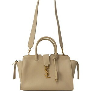 Saint Laurent Downtown YSL leather top handle 2way Crossbody bag